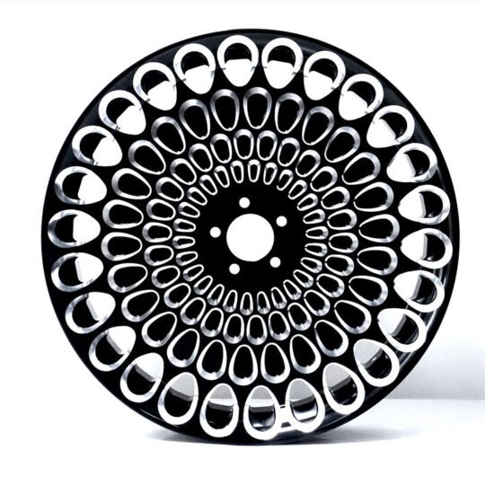 21 Inch Forged Aluminum Motorcycle Wheel Rim 6061-T6 Black