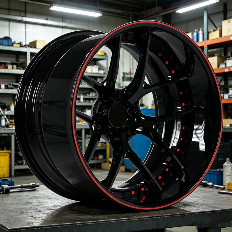 22x10J Carbon Fiber Forged Alloy Wheels