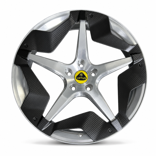 TH WHEELS Carbon Fiber Racing Wheels with Dry Carbon Aero Disc Cover for Lotus 18-22 Inch