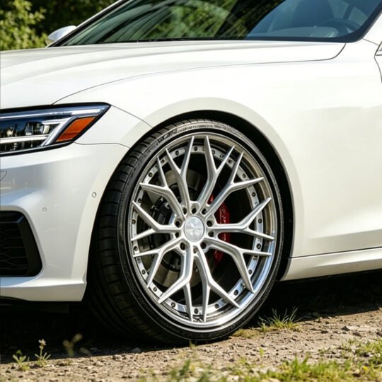 Carbon Fiber Lip Multi-Spoke Forged Rims for Modified Cars
