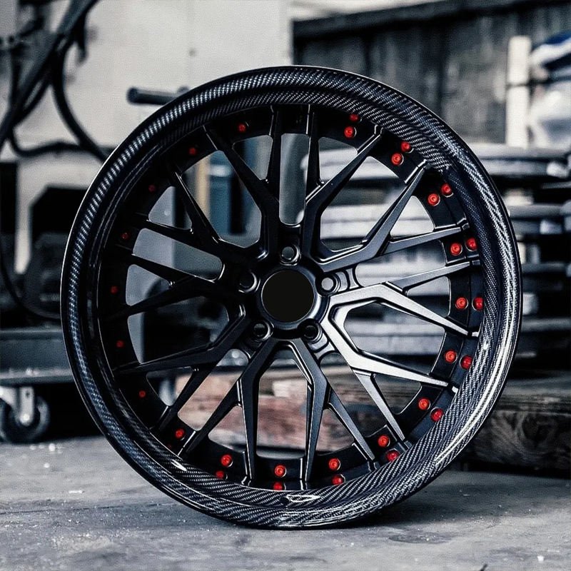 TH WHEELS Custom Forged Carbon Fiber Mesh Wheels for Luxury Cars 5 TH WHEELS Custom Forged Carbon Fiber Mesh Wheels for Luxury Cars
