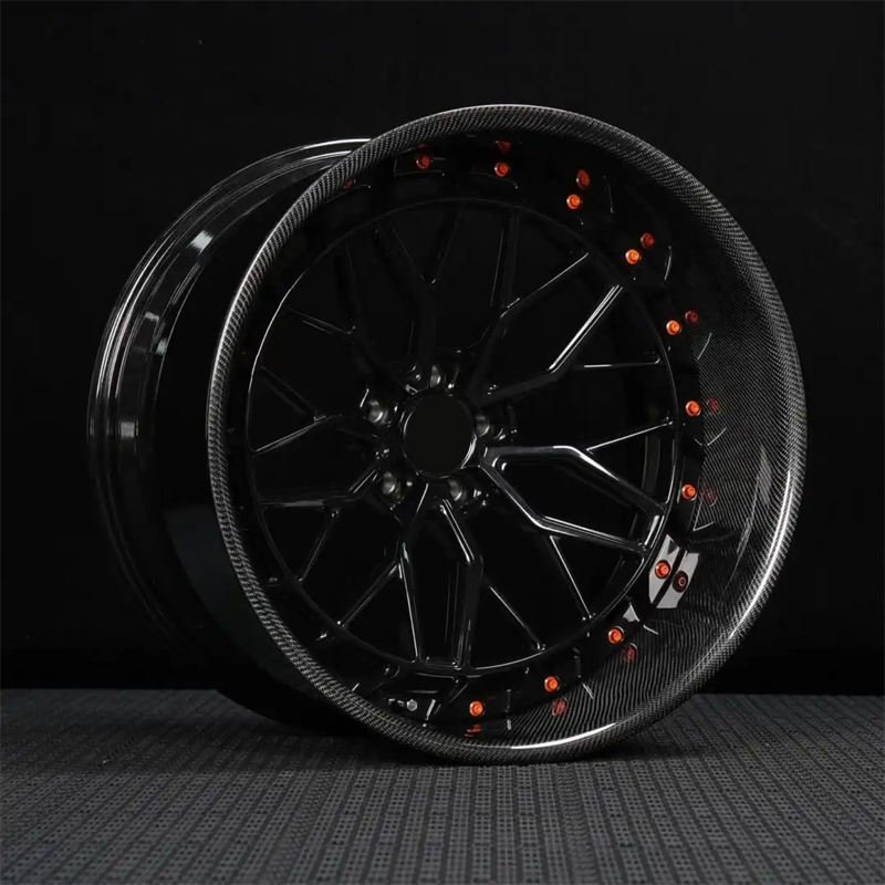 TH WHEELS Custom Forged Carbon Fiber Mesh Wheels for Luxury Cars 4 TH WHEELS Custom Forged Carbon Fiber Mesh Wheels for Luxury Cars