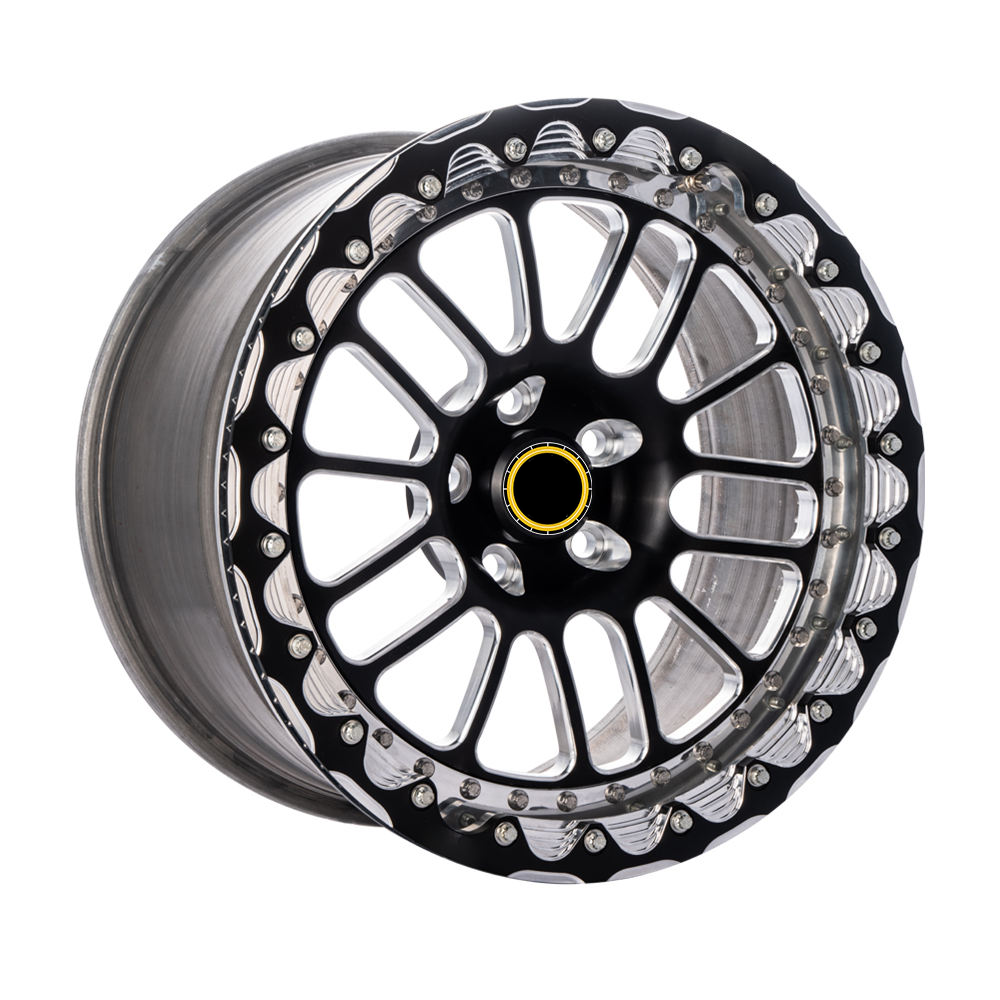 Drag Beadlock Forged Wheels 17-24 Inch 5x112 5x120 5x139.7 Race Car Design Drawings 1 Drag Beadlock Wheel Drawing 5x112 5x120 5x139.7mm Forged Wheels Rims Design Drawings Race Car Wheels Design Drawings