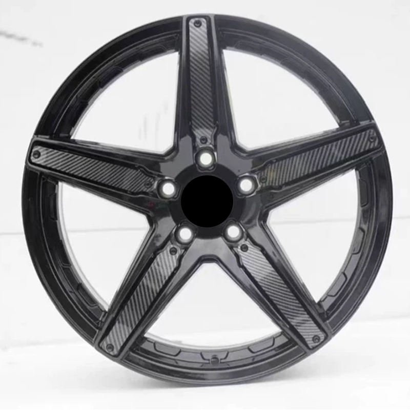 TH WHEELS Forged Carbon Fiber Three Piece Wheels Black 18-22 Inch 6 Forged Carbon Fiber Three Piece Wheels 3 TH WHEELS Forged Carbon Fiber Three Piece Wheels Black 18-22 Inch