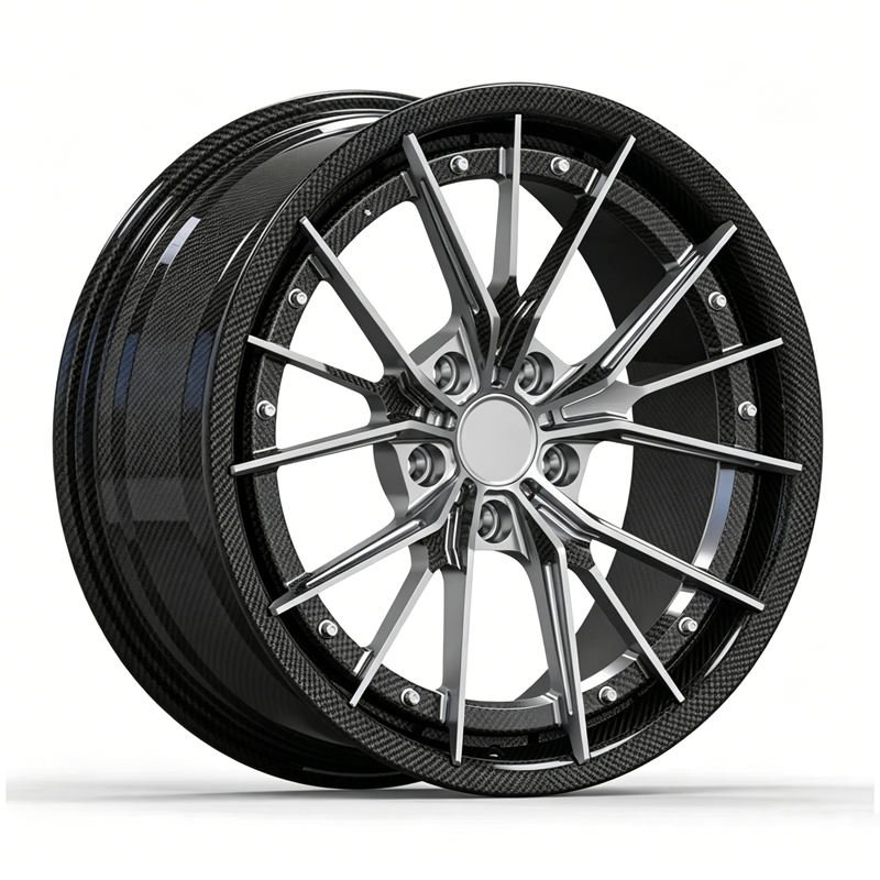 TH WHEELS Full Carbon Fiber Forged Mesh Wheels Black 18-22 Inch 1 TH WHEELS Full Carbon Fiber Forged Mesh Wheels Black 18-22 Inch