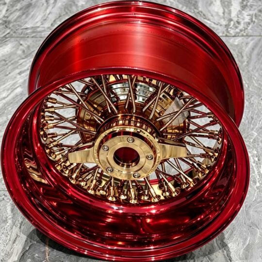 Zenith Style 14 Inch Steel Wire Spoke Wheels