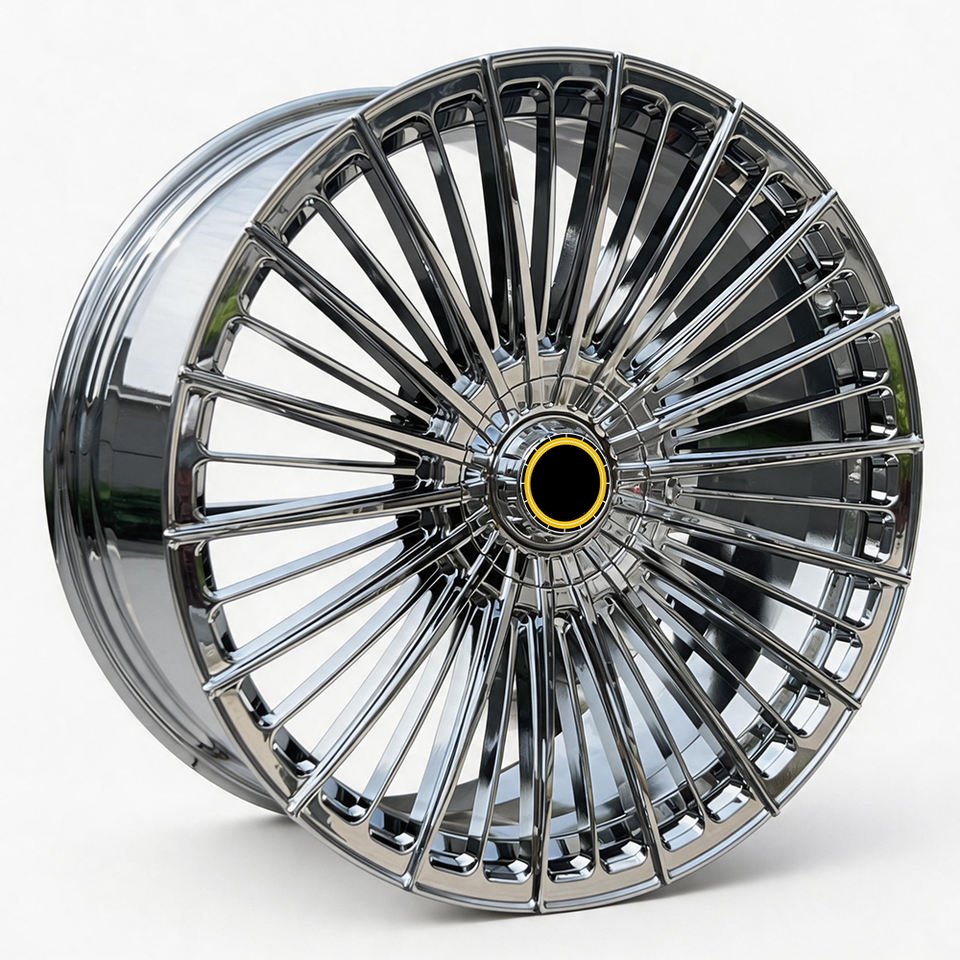 22 Inch Multispoke Forged Wheels