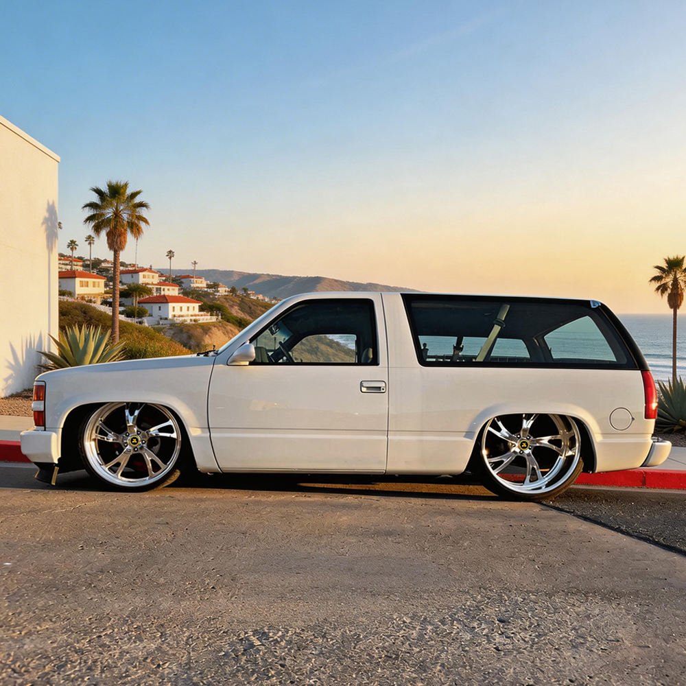 TH WHEELS 26x16J 28x16J Wide Forged Truck Wheels for GMT Platforms 4 Custom 20 22 24 26 28 30Inch 26x16J 28X16J 5x127 6x139.7mm Forged Wheels for GMT400 GMT800 GMT900