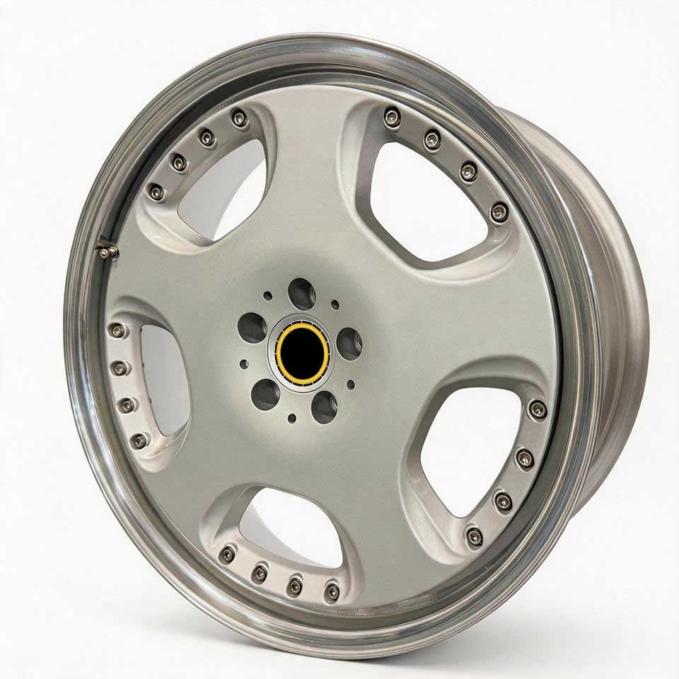 TH WHEELS Custom 2 Piece Forged Wheels 17-24 Inch 5x112 5x120 5x114.3 Design Drawing Rims 5 Custom 2 Piece Forged Wheels