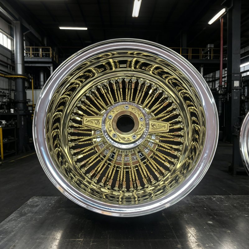 Classic Vintage Wire Spoke Wheels
