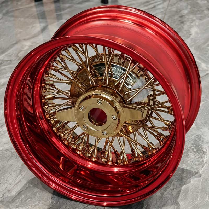 Zenith Style 14 Inch Steel Wire Spoke Wheels Chrome Plated Golden Red Custom Rims 3 Hb75d78ea8d4a4905adc2a68952c39b6df Zenith Style 14 Inch Steel Wire Spoke Wheels Chrome Plated Golden Red Custom Rims