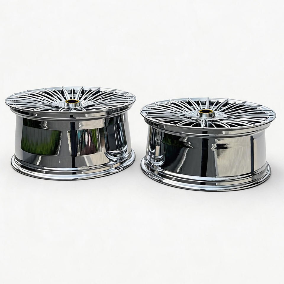 22 Inch Multispoke Forged Wheels 5x112 5x120 for Luxury Cars and SUVs 6 22 Inch Multispoke Forged Wheels 5x112 5x120 for Luxury Cars and SUVs