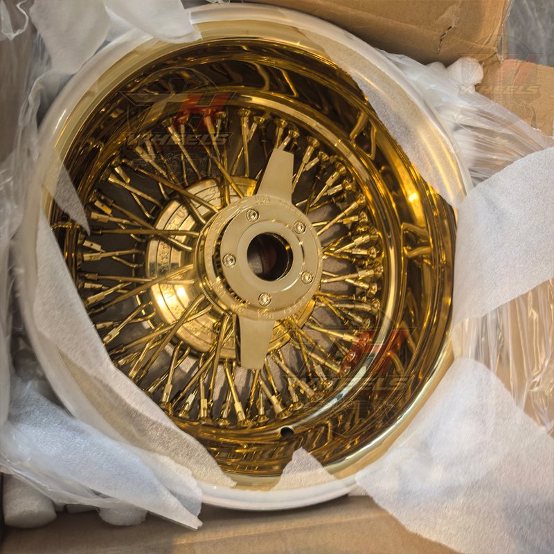 Zenith Style 14 Inch Steel Wire Spoke Wheels