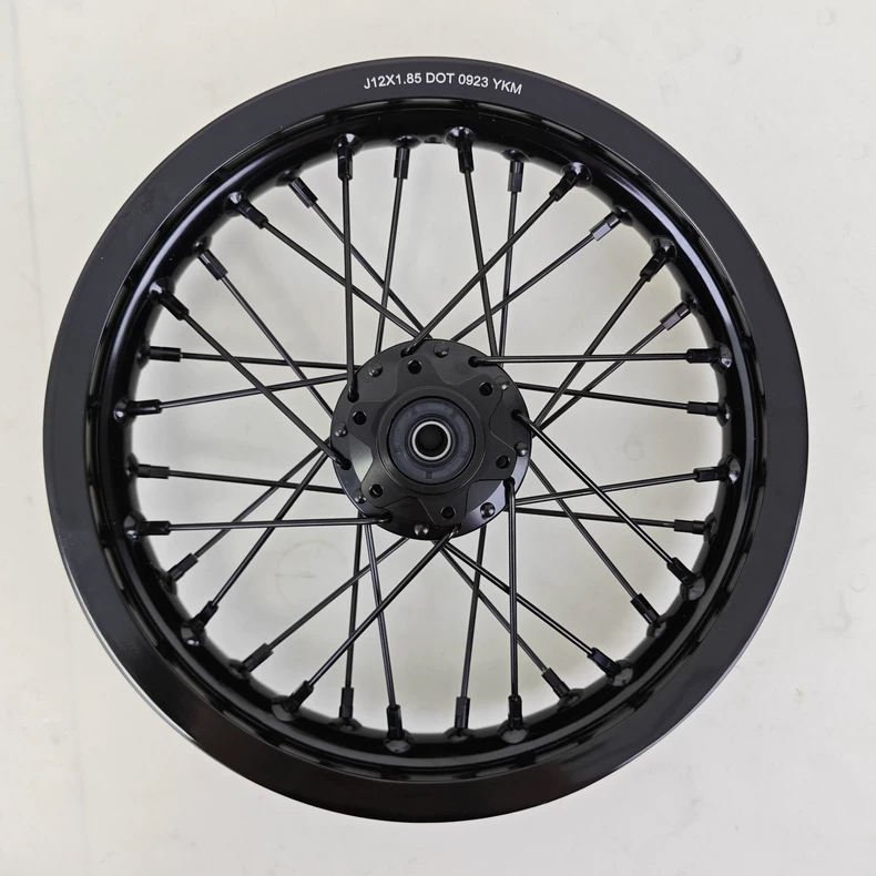 TH WHEELS Premium CNC Aluminum Motorcycle Modified Wheels with Stainless Steel Spokes 3 Premium CNC Aluminum Motorcycle Modified Wheels