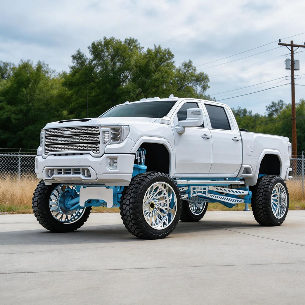 TH WHEELS Deep Lip Forged Wheels for F-150 F-450 and Silverado Projects 3 TH WHEELS DZ90 Deep Lip Forged Wheels for F-150 F-450 and Silverado Projects