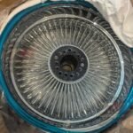 Rose Gold Wire Wheels for Classic Lowrider Car Upgrades