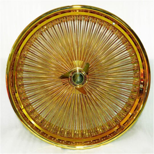 Our History 12 TH WHEELS Titanium Gold Wire Wheels 24 26 Inch 180 200 Spokes