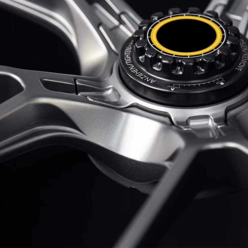 Black 5x130 Forged Wheels for 911