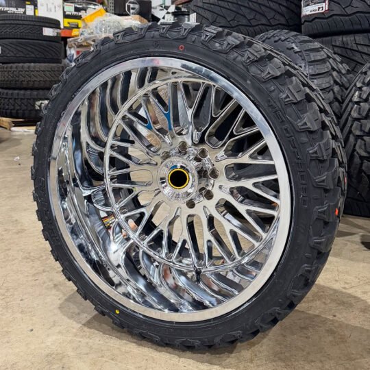 Custom 24x14 26x14 26x10 26x12 28x10 28x12 8x170 Deep Dish Forged Wheels for F-250 F-350 F-450