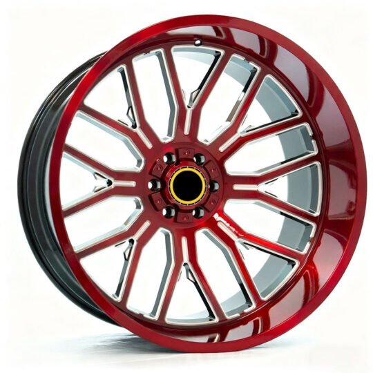 24x14 Deep Dish Forged Wheels
