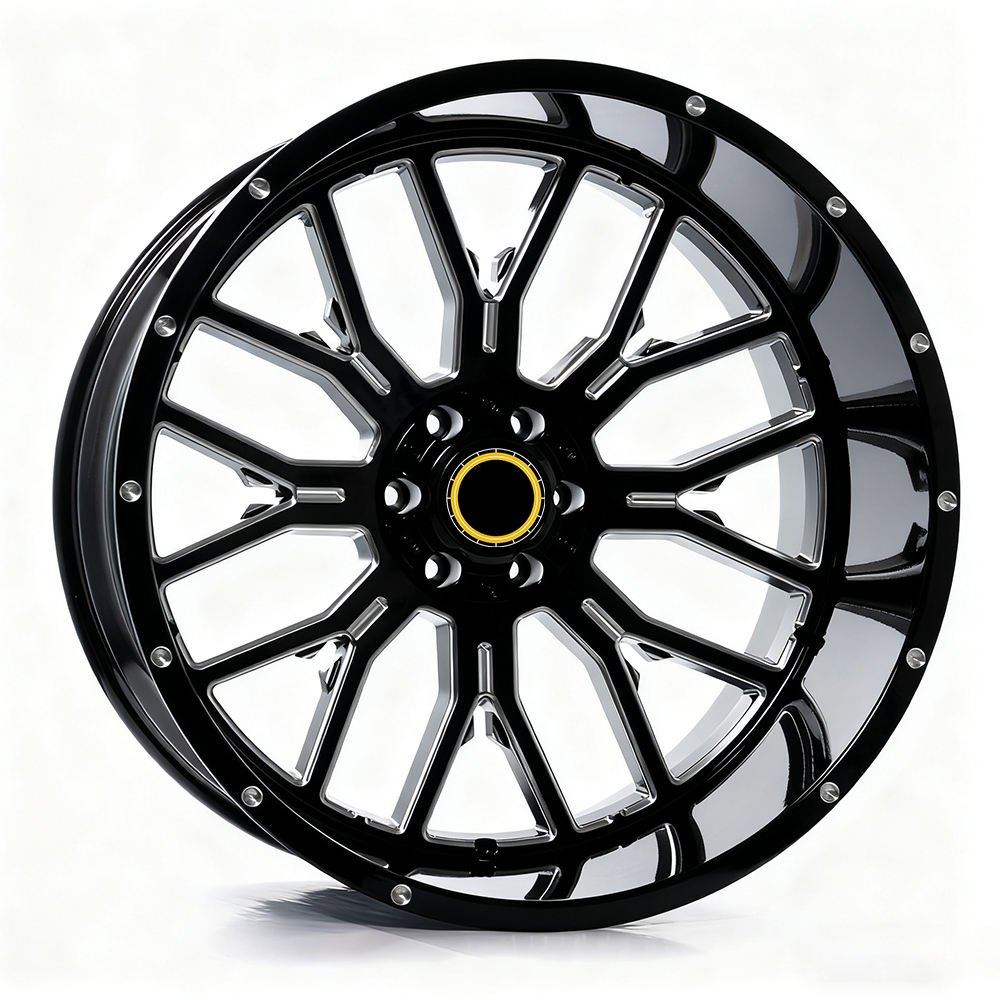 24x14 Deep Dish Forged Wheels