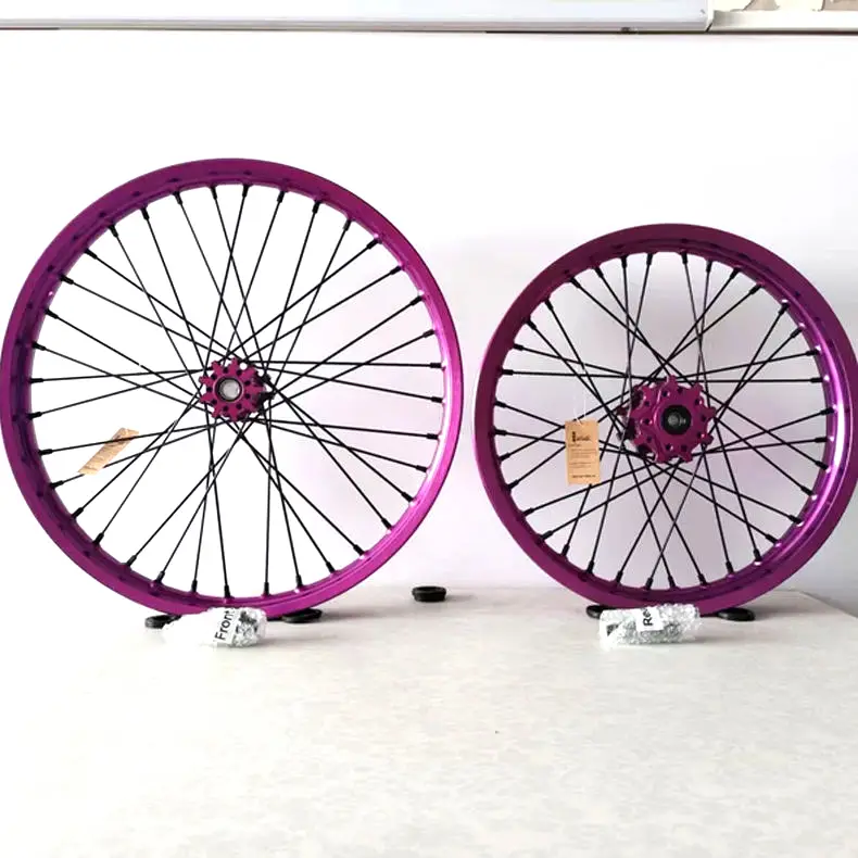 TH WHEELS 17 Inch Complete Wheel Set for Electric Off-Road Motorcycle 4 TH WHEELS 17 Inch Complete Wheel Set for Electric Off-Road Motorcycle - Imagen 4