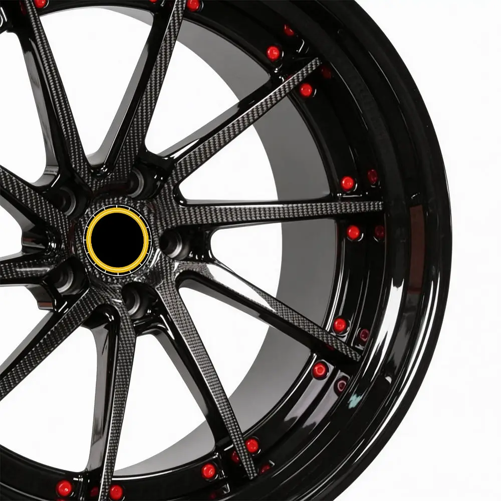 TH WHEELS 5x112 Carbon Fiber Forged Wheels for 570S GT GTC Speed 4 TH WHEELS 5x112 Carbon Fiber Forged Wheels for 570S GT GTC Speed