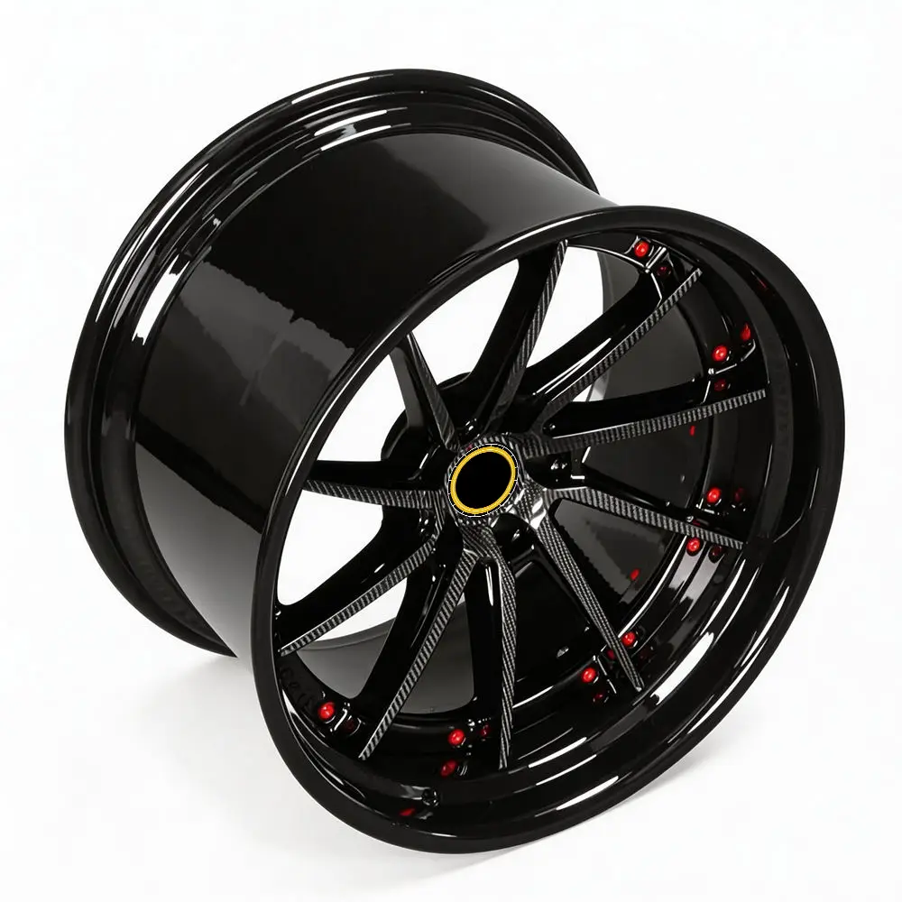 TH WHEELS 5x112 Carbon Fiber Forged Wheels for 570S GT GTC Speed 1 TH WHEELS 5x112 Carbon Fiber Forged Wheels for 570S GT GTC Speed