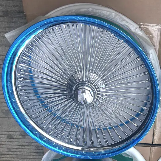 TH WHEELS Chrome Wire Wheels 22 24 26 Inch 180 200 Spokes
