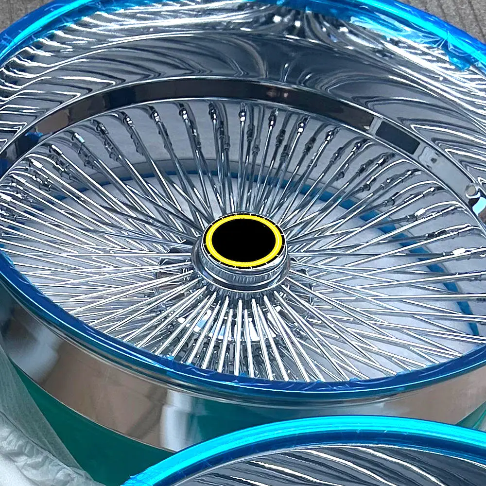 TH WHEELS Chrome Wire Wheels 22 24 26 Inch 180 200 Spokes 3 TH WHEELS Chrome Wire Wheels 22 24 26 Inch 180 200 Spokes