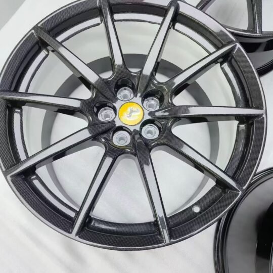 Ferrari SF90 20 Inch Carbon Fiber Wheels Full Set