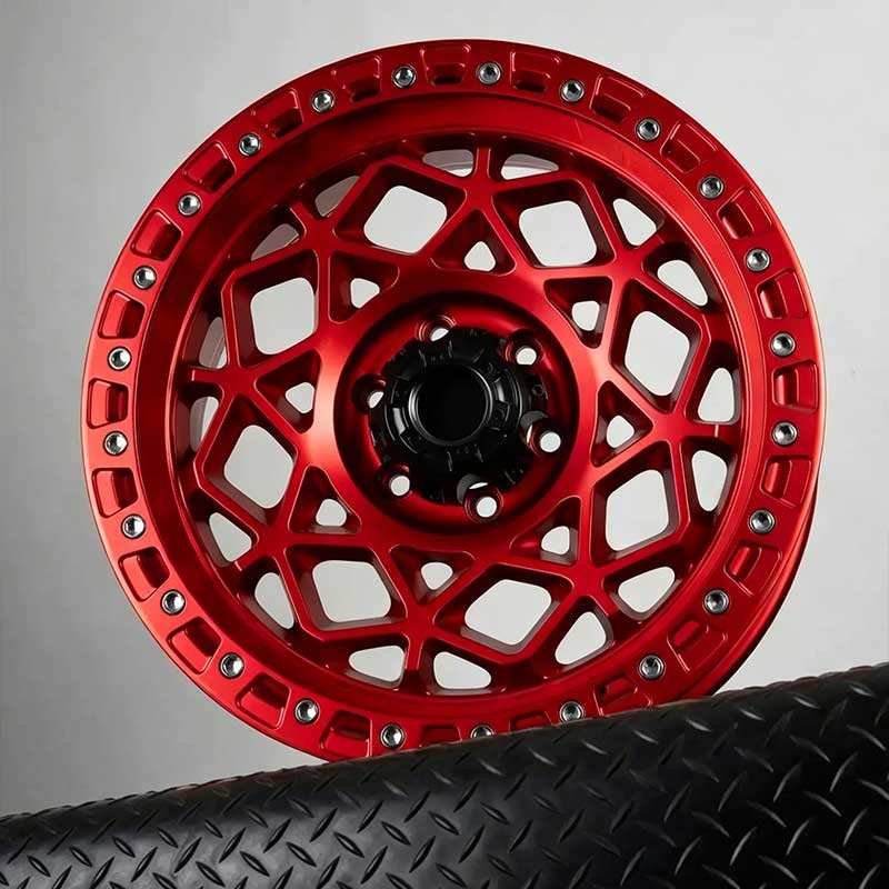 Luxurious Candy Red Forged Aluminum Alloy Wheel Monoblock Mesh Design Custom Car Rims 17-20J SUV Offroad Modified Wheels Luxurious Candy Red Forged Aluminum Alloy Wheel Monoblock Mesh Design Custom Car Rims 17-20J SUV Offroad Modified Wheels