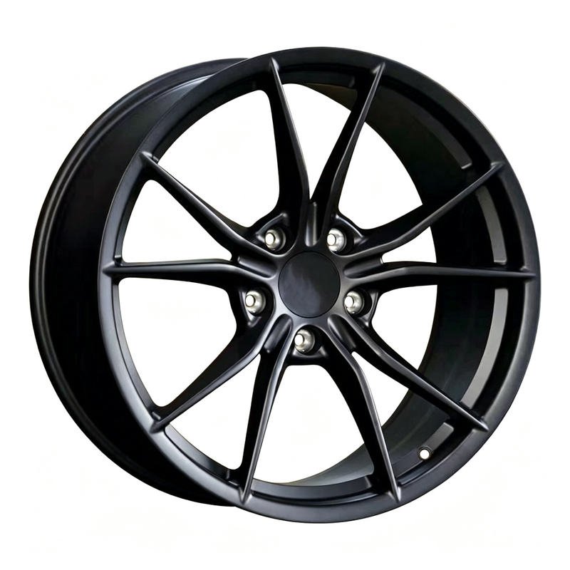 Forged Aluminum Alloy Satin Black Wheels Engineered for 5x130 Luxury Cars & Performance Driving Forged Aluminum Alloy Satin Black Wheels Engineered for 5x130 Luxury Cars & Performance Driving