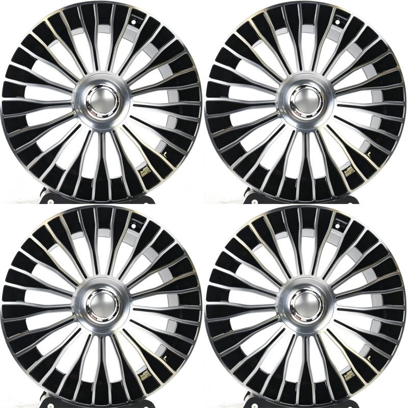 Forged Aluminum Alloy Black Machined Face Wheels Engineered for 5x112 Luxury Cars & Performance Driving Forged Aluminum Alloy Black Machined Face Wheels Engineered for 5x112 Luxury Cars & Performance Driving