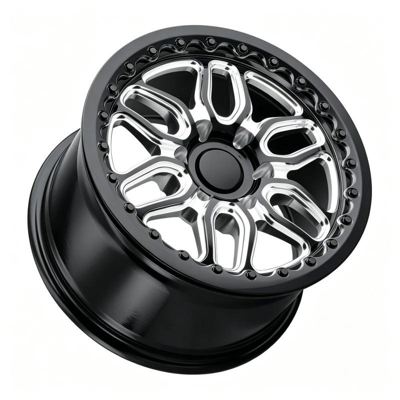 17 Inch Gloss Black Milled Beadlock Drag Racing Alloy Wheel Rim 6x135 6x139.7 6x127 for Muscle Car 17 Inch Gloss Black Milled Beadlock Drag Racing Alloy Wheel Rim 6x135 6x139.7 6x127 for Muscle Car