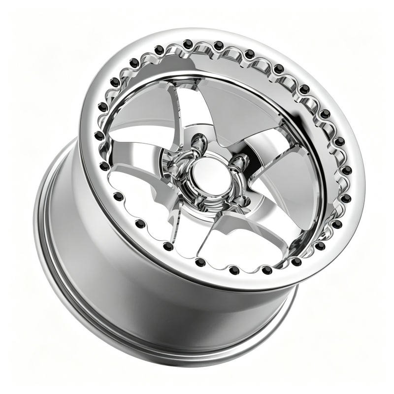 15 Inch Black Center Polished Beadlock Forged Alloy Wheel Rim 5x120.65 5x120 5x115 for Drag Racing 15 Inch Black Center Polished Beadlock Forged Alloy Wheel Rim 5x120.65 5x120 5x115 for Drag Racing