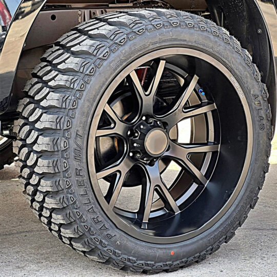Heavy Duty Forged Alloy Off-road Rims Lightweight Impact/Wear Resistant Universal Fit for F150 Raptor Bronco Wrangler Tank for