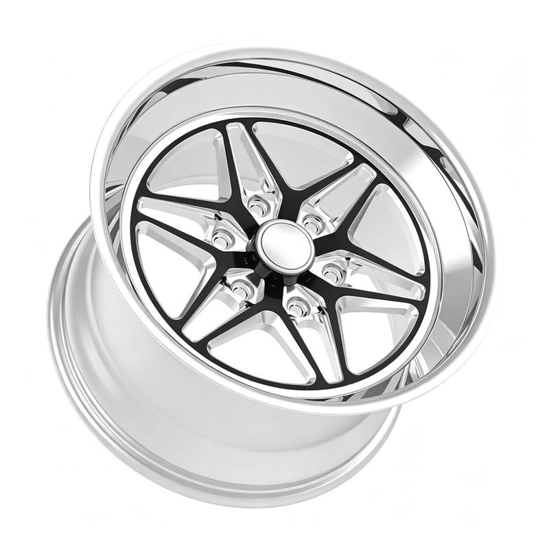 17 Inch Black Center Polished HD 3-Piece Forged Alloy Wheel Rim 6x135 6x139.7 for Drag Truck 17 Inch Black Center Polished HD 3-Piece Forged Alloy Wheel Rim 6x135 6x139.7 for Drag Truck