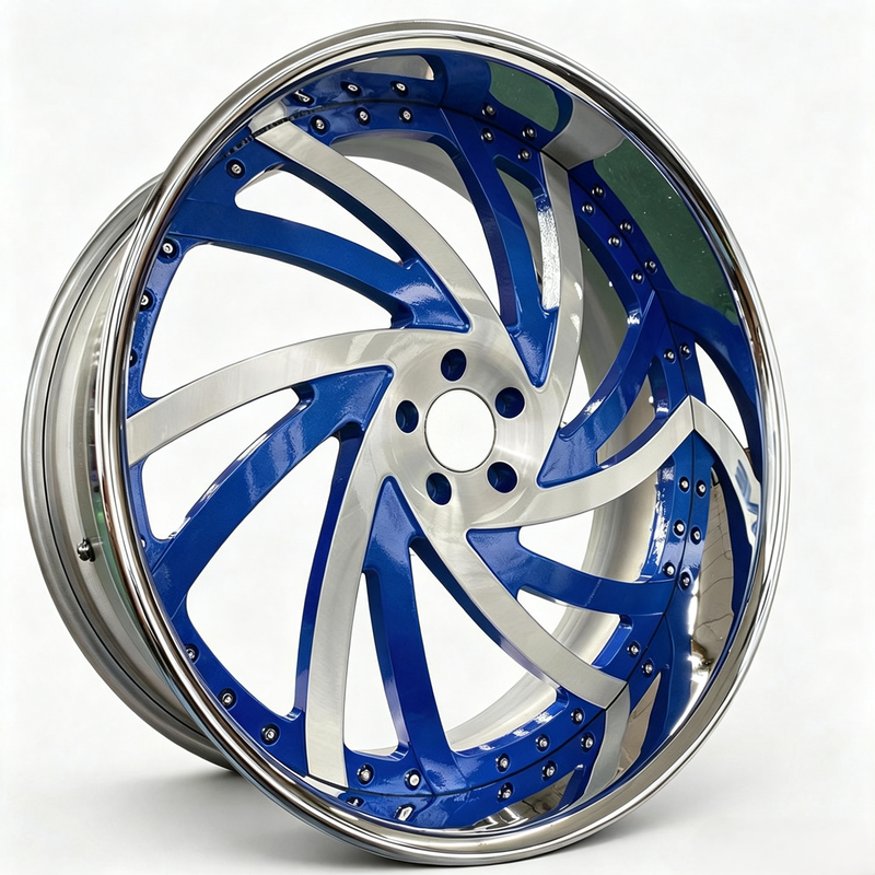 2 3 Piece Custom Forged Deep Dish Car Wheels Multi-color Brushed Face 18~26 Inch Rims Wholesale OEM 2 3 Piece Custom Forged Deep Dish Car Wheels Multi-color Brushed Face 18~26 Inch Rims Wholesale OEM