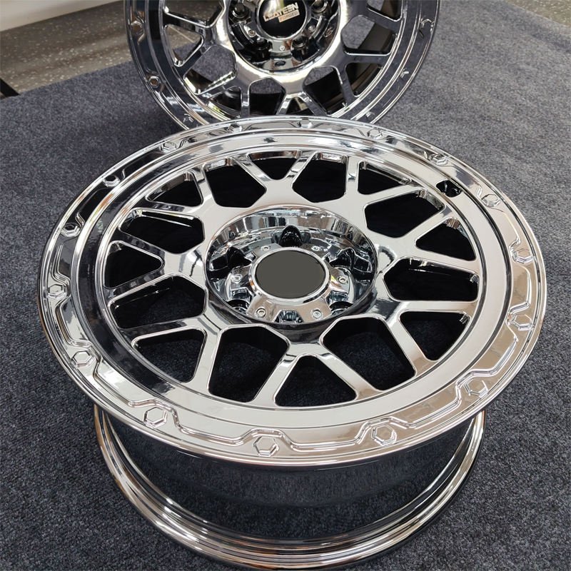 Precision Forged Modified Rims, Full Chrome Silver Plating, Professional Custom Car Upgrade Parts Precision Forged Modified Rims, Full Chrome Silver Plating, Professional Custom Car Upgrade Parts