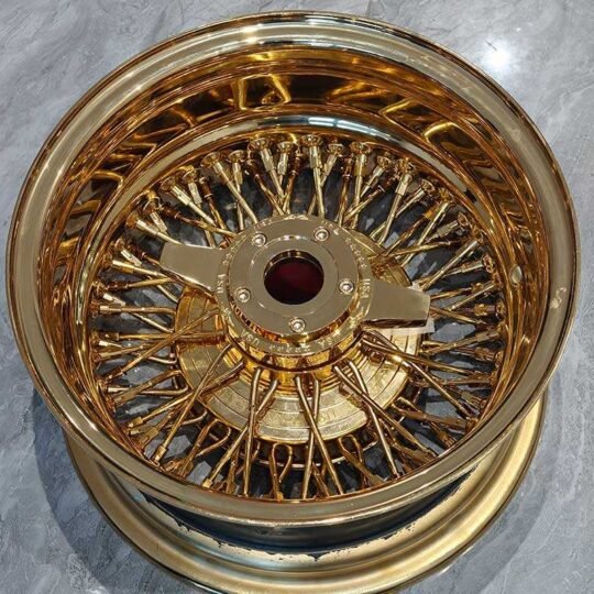 137 Steel Vintage Wire Spoke Wheels New Ready Stock Ship Within 24 Hours Cost Effective Retro Deep Dish