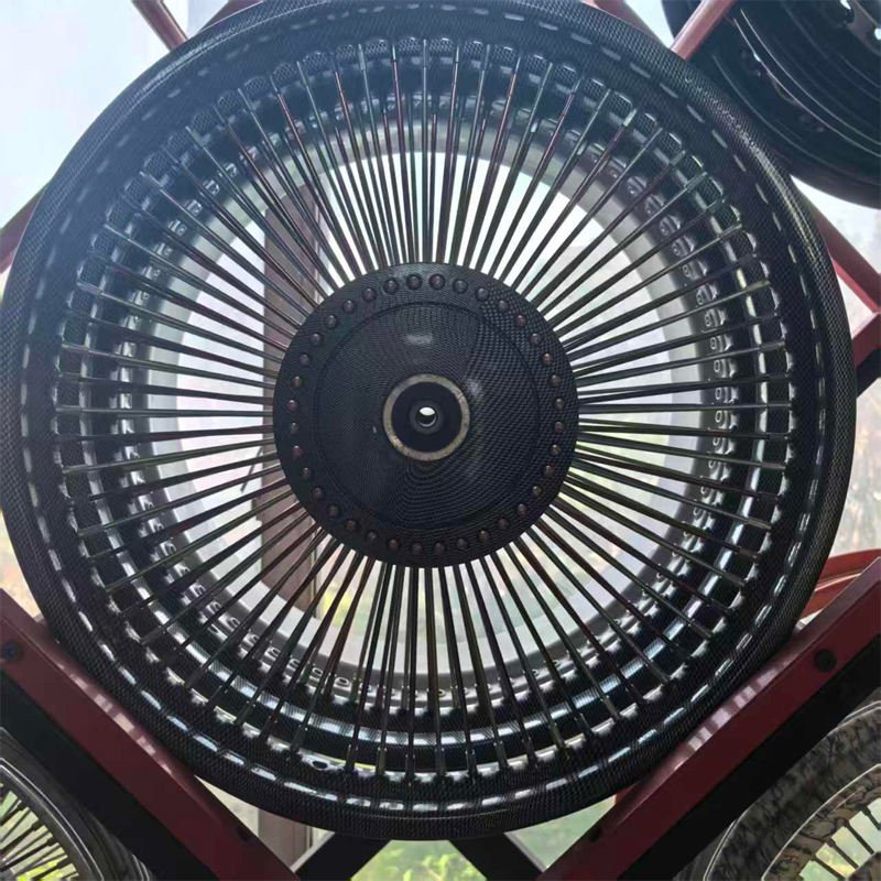 New High Density Retro Wire Spoke Carbon Fiber Rim Impact Resistant Ultralight Wheel Set for Cruiser Motorcycles New High Density Retro Wire Spoke Carbon Fiber Rim Impact Resistant Ultralight Wheel Set for Cruiser Motorcycles