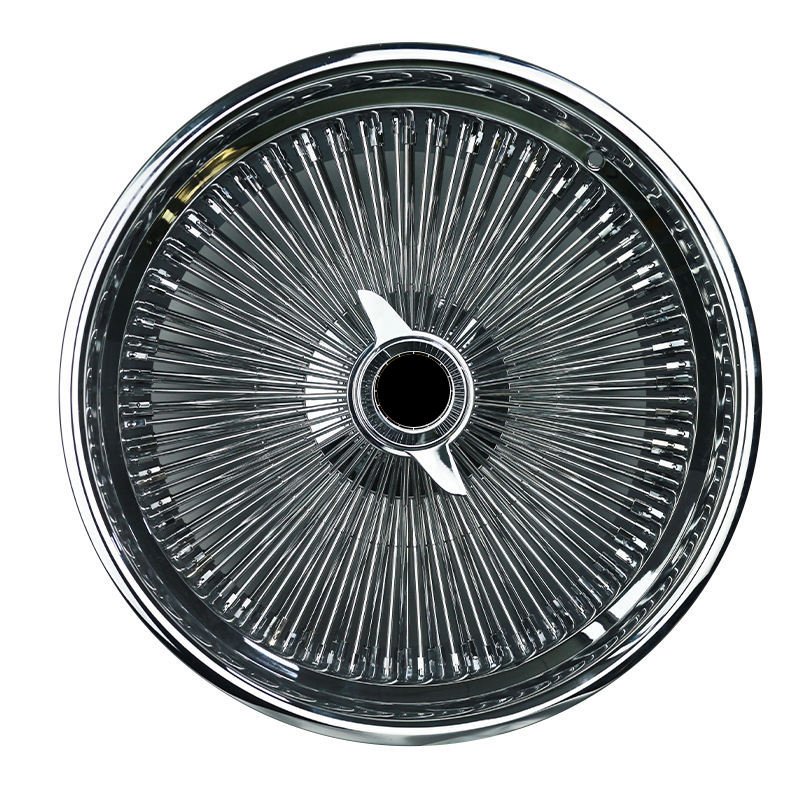Aluminum Straight Lace Chrome Wire Spoke Wheels 100-150 Spokes 25mm 20-26 Inch Classic Custom Aftermarket Vehicle Refit Aluminum Straight Lace Chrome Wire Spoke Wheels 100-150 Spokes 25mm 20-26 Inch Classic Custom Aftermarket Vehicle Refit