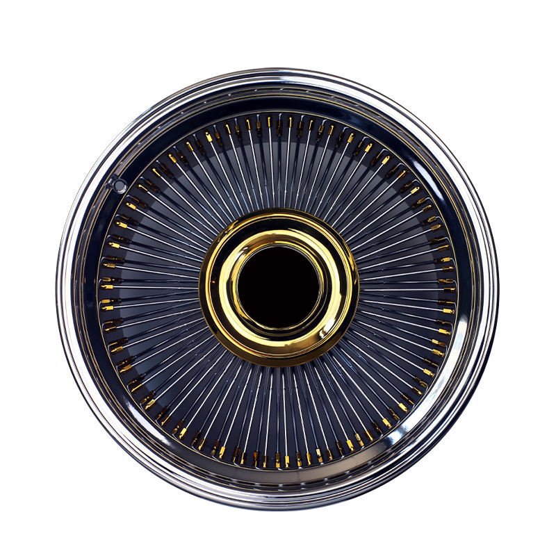 New High Quality 18-26 Inch 5x127mm Chrome Aluminum Wire Wheels Concave Design Vintage Style Aftermarket Wheels for Classic Cars New High Quality 18-26 Inch 5x127mm Chrome Aluminum Wire Wheels Concave Design Vintage Style Aftermarket Wheels for Classic Cars