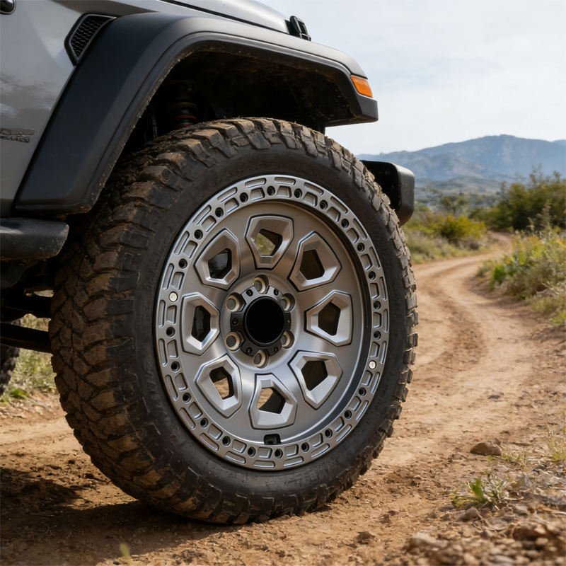 Custom Forged Alloy Beadlock Offroad Wheels for M817G700 Tank Series for Bronco Lightweight Deep Dish Floating Design Custom Forged Alloy Beadlock Offroad Wheels for M817G700 Tank Series for Bronco Lightweight Deep Dish Floating Design