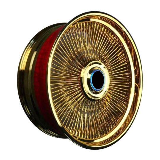 14 22 Inch Custom Spoke Wire Wheel Knock Offs 5x120, Wire Spoke Rims for Classic Vintage Car Restoration & Custom Mod Build