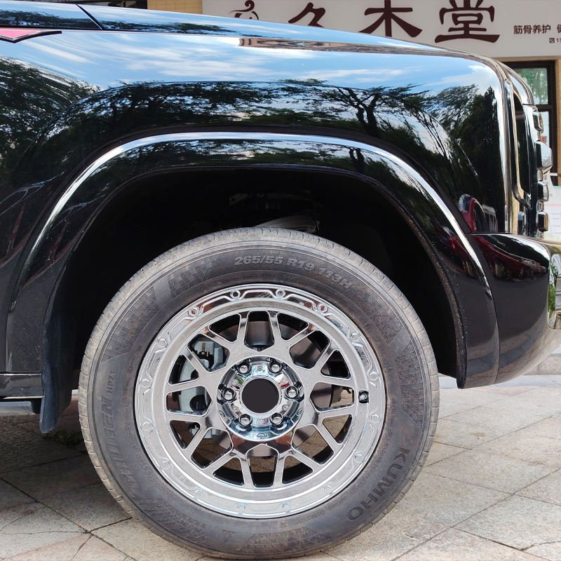 Fit Cayenne 955/957/958 Forester XV Alloy Rims Full Chrome Silver Plated Lightweight Wear-resistant Precision Forged for Fit Cayenne 955/957/958 Forester XV Alloy Rims Full Chrome Silver Plated Lightweight Wear-resistant Precision Forged for